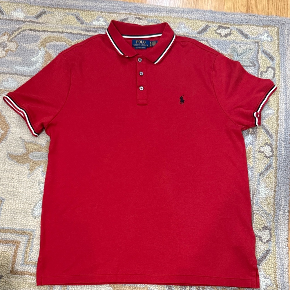 Polo by Ralph Lauren Men's Classic Red Polo